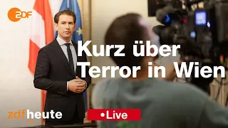 Österreichs Kanzler Kurz über Anschlag in Wien