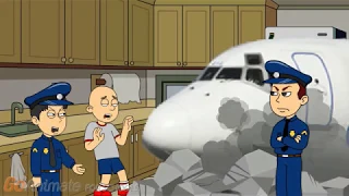 Classic Caillou Creates and Spreads An Illegal Virus/Arrested/Sent to Court/Grounded