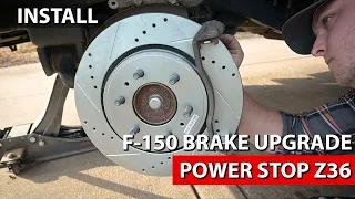 Upgrade F150 Brakes with PowerStop Rotors and Pads!