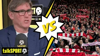 DISRESPECTFUL? 😬 Simon Jordan & Martin Keown react to Liverpool fans booing the National Anthem! 🔥