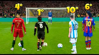 TOP 10 Legendary Free Kick Takers