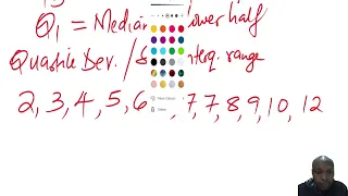 Quartile Deviation/Semi-interquartile range- Ungrouped data