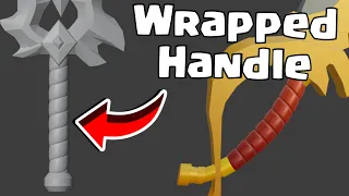 How To Model Wrapped Handles | Blender