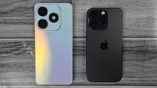 iPhone 14 Pro Vs Tecno Spark 20