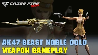 CrossFire - AK-47 Beast Noble Gold - Weapon Gameplay