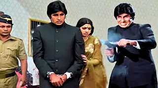 पुलिस ने किया अमिताभ को गिरफ्तार | Amitabh Action Scene - Inqailaab | Sridevi | Action Scene