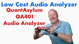 Low Cost Audio Analyzer by QuantAsylum QA401