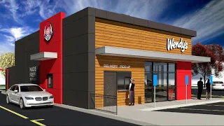 Wendy's new restaurant design starting in New Albany