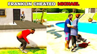 GTA V: FRANKLIN CHEATED MICHAEL HIS GIRLFRIEND 😲| #shorts