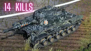 14 Kills BZ-176 World of Tanks Replays 4K