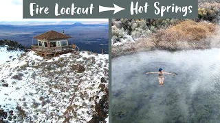 Hot Spring Hopping and a Fire Lookout