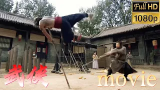 【Kung Fu Movie】boy arrogantly challenged the old man, he turned out to be a peerless master