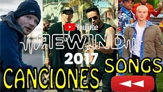 Canciones utilizadas en YouTube Rewind 2017 | Songs of Youtube Rewind 2017 | #YoutubeRewind