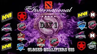 TI 9 2019 | NaVi Gambit Winstrike VegaSquadron Nemiga Spirit Empire FlyToMoon|CLOSED QUALIFIERS CIS