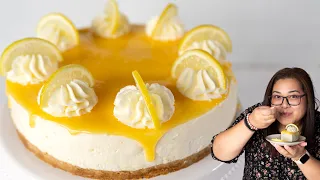 No-Bake Lemon Cheesecake Recipe (no gelatin)