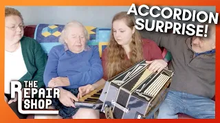 94 Year Old Surprised By Accordion Repair! | The Repair Shop