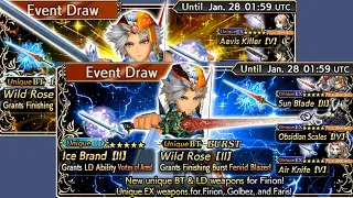 DFFOO - Firion Burst & LD Banner Draw Pulls