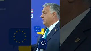 Ukraine Is Now an EU Member Candidate! What's Next? #Orban #eudebates #Ukraine #shorts