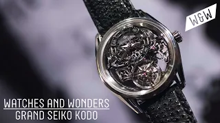 Explaining The Grand Seiko Kodo SLGT003 With Joe Kirk - Worn & Wound at Watches and Wonders