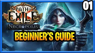 Path of Exile Necropolis League Beginners Guide Act 1 League Starter Ranger 3.24 Part 1