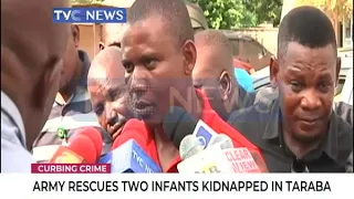 Army rescues two infants kidnapped in Taraba