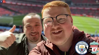 Liverpool beat Man City to progress to the Final | Man City 2 - 3 Liverpool FA Cup Semi-Final Vlog