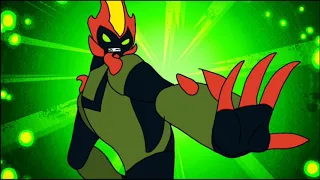 Ben 10 Reboot Swampfire Transformation (Fanmade)