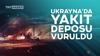 Rusya, Jitomir bölgesinde yakıt deposunu vurdu