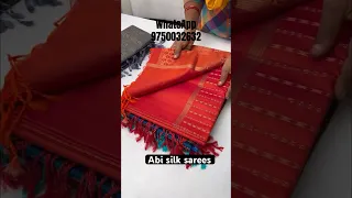 #abisilksarees #fashion #handloomsarees #silkfabric #silk #handloom #silksaree #softsilk #trending