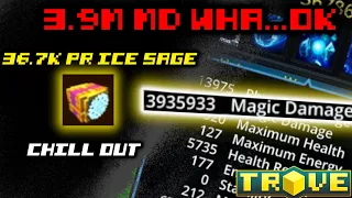 3.9 Million Magic Damage! Excuse You?? Ice Sage's Chill Out Hidden Effect (Trove XB1)