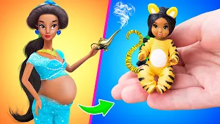 10 Trucos y Manualidades para Muñecas Bebés / ¡Cuna, Cochecito y Más Cosas En Miniatura!