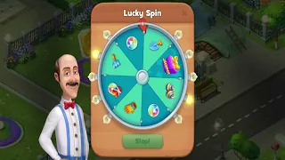 How to win the jackpot? Lucky spin in gardenscapes