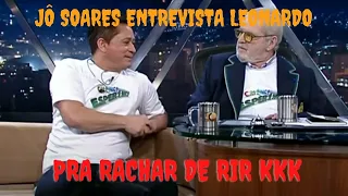 Jô Soares em entrevista muito divertida com Leonardo kkk (Atenção: Veja a descrição do vídeo)