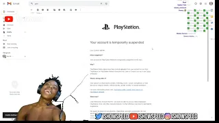 iShowSpeed  Got Banned on PlayStation...😭
