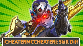 I Spectated A CHEATING Widowmaker That Said It Was A "Skill Diff" in Overwatch 2