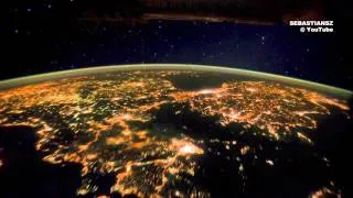 Earth at night seen from space ISS (HD 1080p) ORIGINAL.mp4