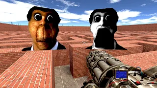 ОБУНГА 1 ЧАС ЛУЧШИЕ СЕРИИ OBUNGA NEXTBOT В ЛАБИРИНТЕ  Garry's Mod