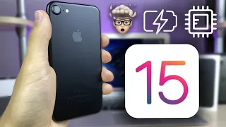 iPhone 7 на iOS 15 – Я В ШОКЕ ОТ БАТАРЕИ | айфон 7 на iOS 15