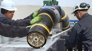 The Hypnotic Process of Recycling Million $ Underwater Cables