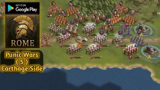 3-5 Battle Of Lake Trasimene ( Chapter 3 Punic Wars Carthage Side ) Grand War: Rome Strategy Games