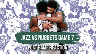 Utah Jazz vs Denver Nuggets Game 7 Post Game Reaction: PAIN