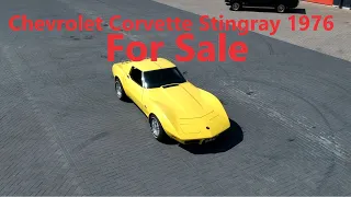 1976 Chevrolet Corvette Stingray FOR SALE // USA Classic Car Collection