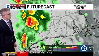 FORECAST: Morning showers expected on Wednesday