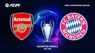 Arsenal vs Bayern Munchen - UEFA Champions League Quarter Final