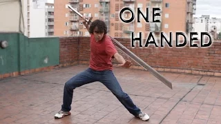 Giant sword - Fencing with one hand