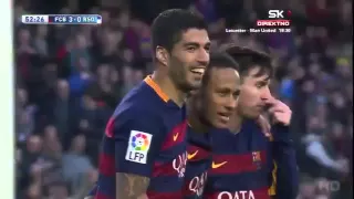 Neymar Second Goal   Barcelona vs Real Sociedad 4 0 La Liga 28 11 2015  by NEYMARIJUNIOR