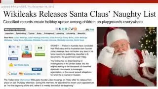 RT Shorts - WikiLeaks Reveals Santa's Naughty List