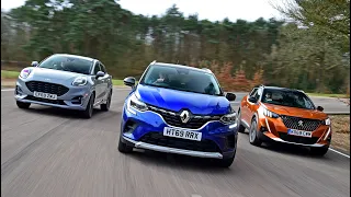 Renault Captur vs Ford Puma vs Peugeot 2008