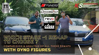 Which Stage 1 REMAP to choose? | REVO vs E Tuners vs Code 6 vs Superchips | Tested on DYNO