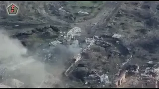 Українські танкісти знищили російський танк Т72